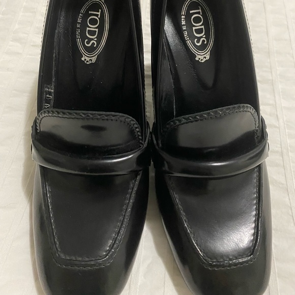 🔥🔥🔥TOD’S Heeled Loafer Pump - Picture 1 of 8